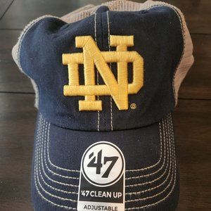 Notre Dame Fighting Irish hat - NWT - adjustable